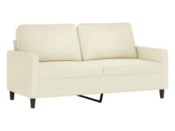 Sofá de 2 lugares veludo 140 cm cor PT701790^ Sofá