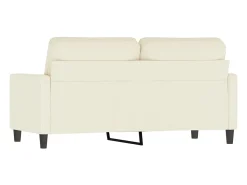 Sofá de 2 lugares veludo 140 cm cor PT701790^ Sofá