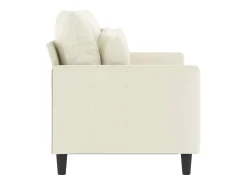 Sofá de 2 lugares veludo 120 cm cor PT289257^ Sofá