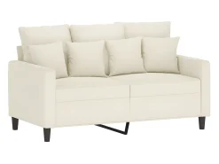Sofá de 2 lugares veludo 120 cm cor PT289257^ Sofá