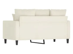 Sofá de 2 lugares veludo 120 cm cor PT289257^ Sofá