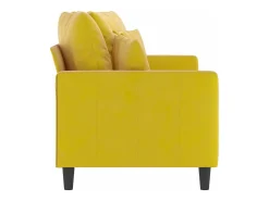 Sofá de 2 lugares veludo 140 cm PT265018^ Sofá
