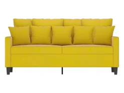 Sofá de 2 lugares veludo 140 cm PT265018^ Sofá