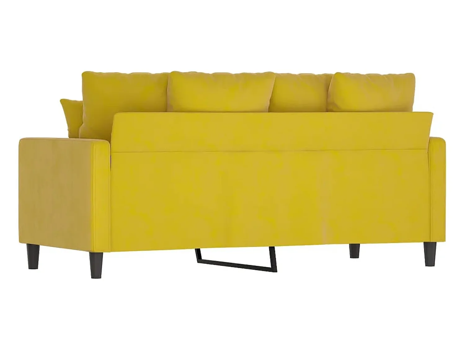 Sofá de 2 lugares veludo 140 cm PT265018^ Sofá
