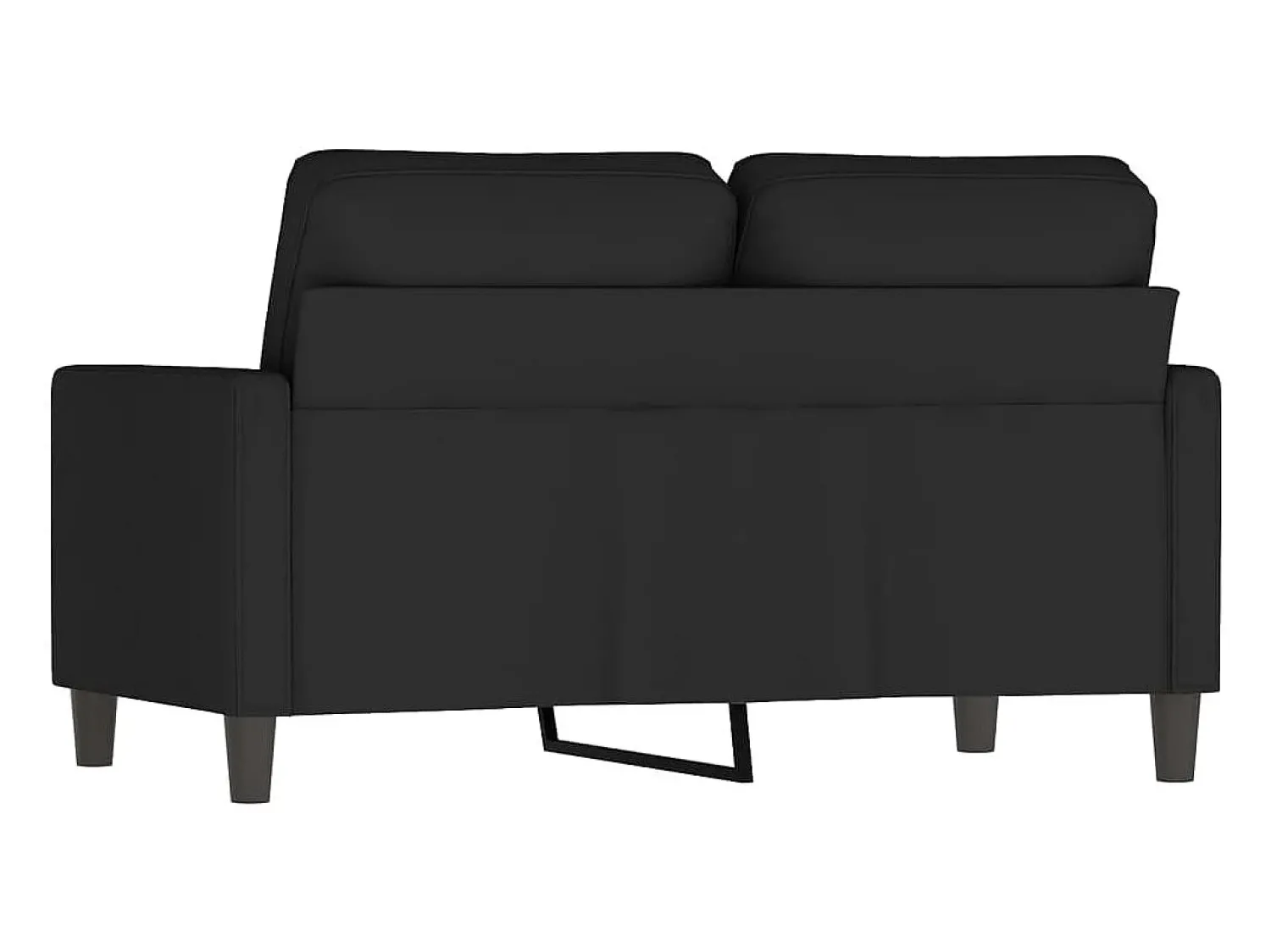 Sofá de 2 lugares veludo 120 cm PT529811^ Sofá
