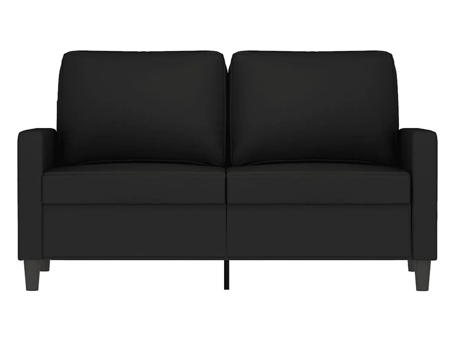 Sofá de 2 lugares veludo 120 cm PT529811^ Sofá