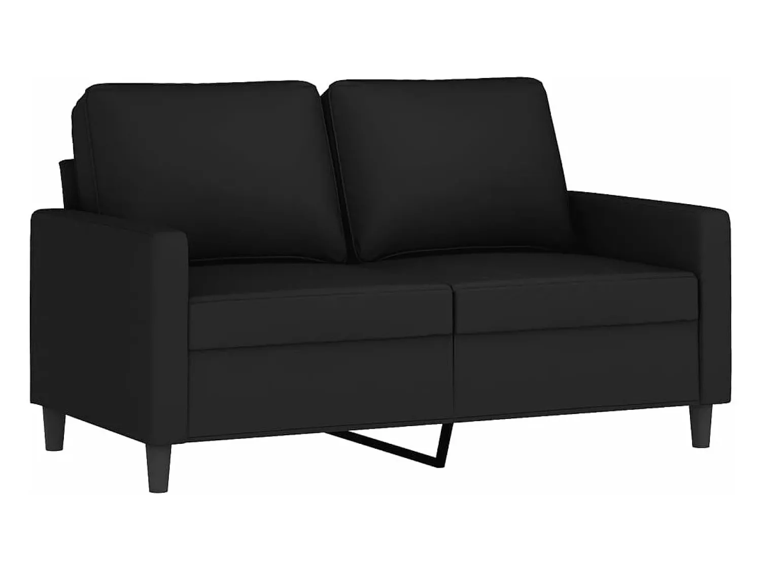 Sofá de 2 lugares veludo 120 cm PT529811^ Sofá