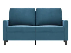 Sofá de 2 lugares veludo 120 cm PT606640^ Sofá