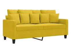 vidaxl Sofá de 2 lugares veludo 140 cm^ Sofá