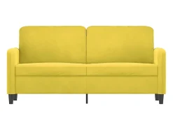 Sofá de 2 lugares veludo 140 cm PT726221^ Sofá