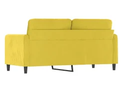 Sofá de 2 lugares veludo 140 cm PT726221^ Sofá