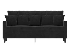 Sofá de 2 lugares veludo 140 cm PT650447^ Sofá