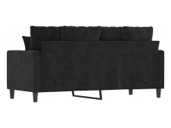 Sofá de 2 lugares veludo 140 cm PT650447^ Sofá