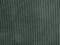 Vente-unique Sofá de 3 lugares veludo canelado verde design AMELIA^ Sofá