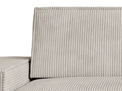 Sofá|Vente-unique Sofá de 2 lugares veludo canelado design AMELIA Bege