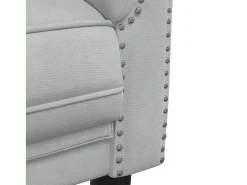 Clearance vidaxl Sofá de 2 lugares veludo -claro Cinzento