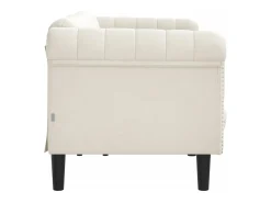 Sofá* Sofá de 3 lugares veludo cor PT590107 Creme