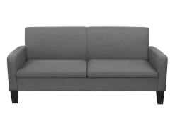 Clearance Sofá de 3 lugares 180x65x76 cm -escuro PT385920 Cinzento