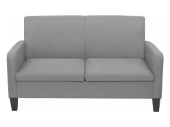 Sofá de 2 lugares 135x65x76 cm PT789899^ Sofá