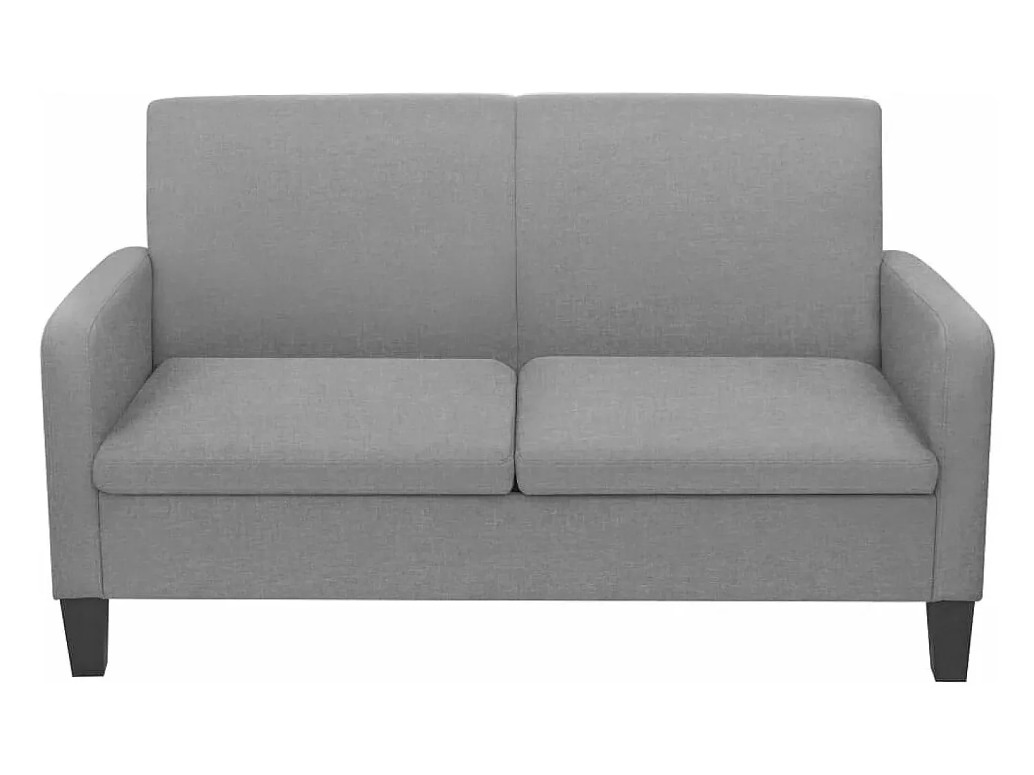 Sofá de 2 lugares 135x65x76 cm PT789899^ Sofá