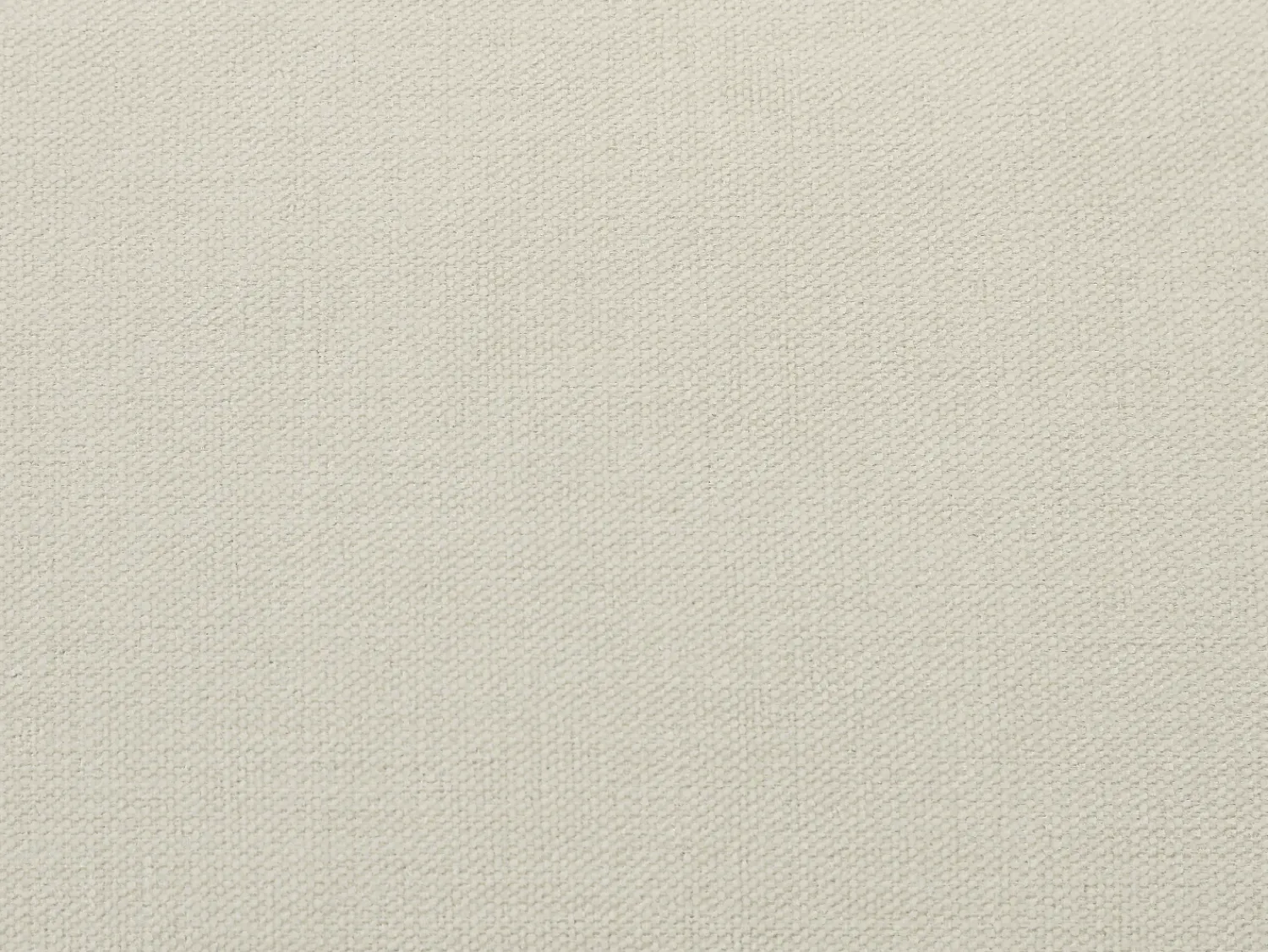 Vente-unique Sofá de canto conversível e reversível em tecido branco creme ZAKILA Branco sujo