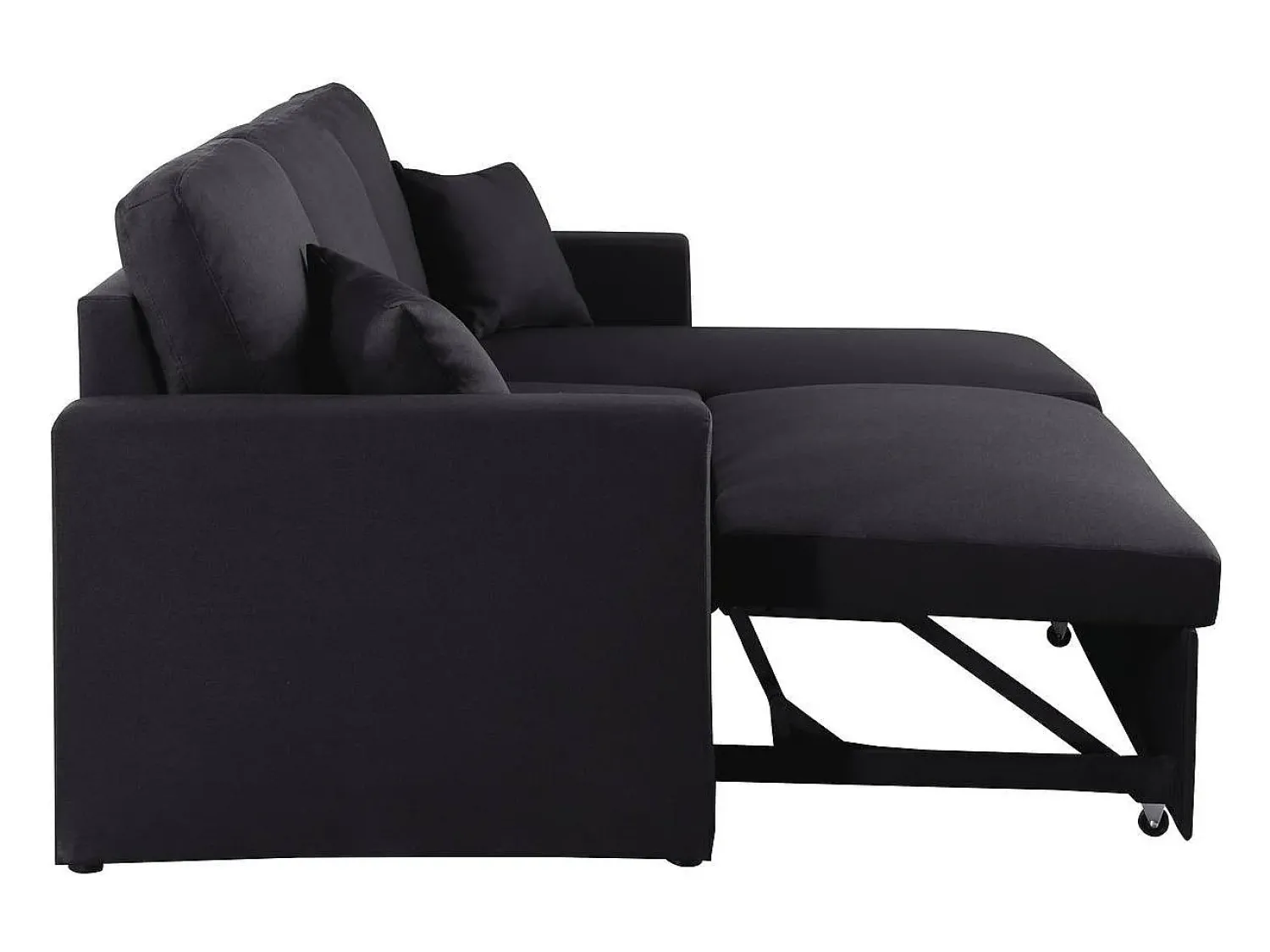 Habitat et jardin Sofá de canto conversível/reversível "Alain" - 221 x 145 x 85 cm - 3 lugares -^ Sofá