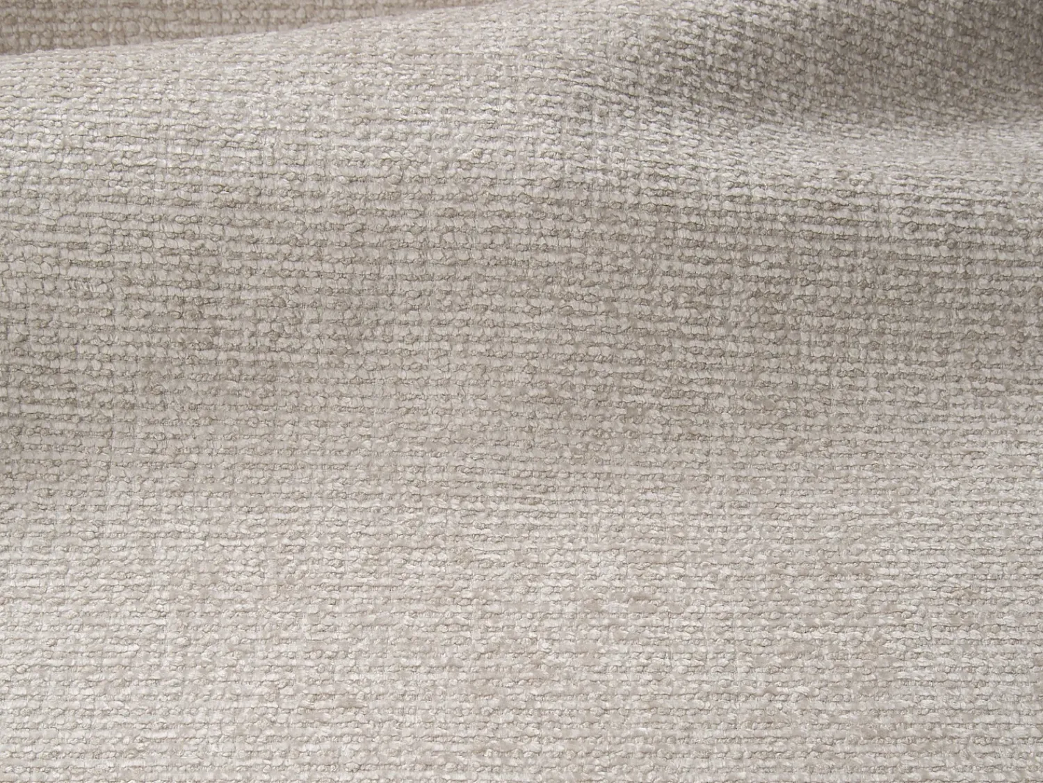 Sofá*Vente-unique Sofá de canto convertível abertura rápida tecido ripas largas - 160 cm - 18 cm DARIELO Bege