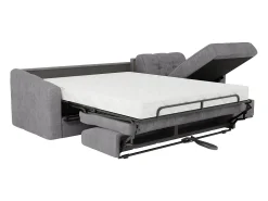 Vente-unique Sofá de canto convertível et reversível abertura rápida em tecido - 140 cm - 18 cm DARIELO^ Sofá