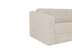 Vente-unique Sofá de canto convertível e reversível abertura rápida tecido colchão 14 cm DARIELO^ Sofá