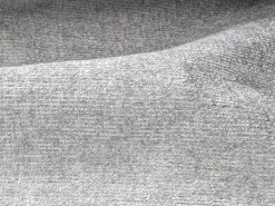 Sofá|Vente-unique Sofá de canto convertível reversível abertura rápida tecido - 160 cm - 18 cm DARIELO Cinzento claro