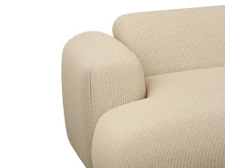 Maison Céphy Sofá de canto direito tecido texturizado POGNI da^ Sofá