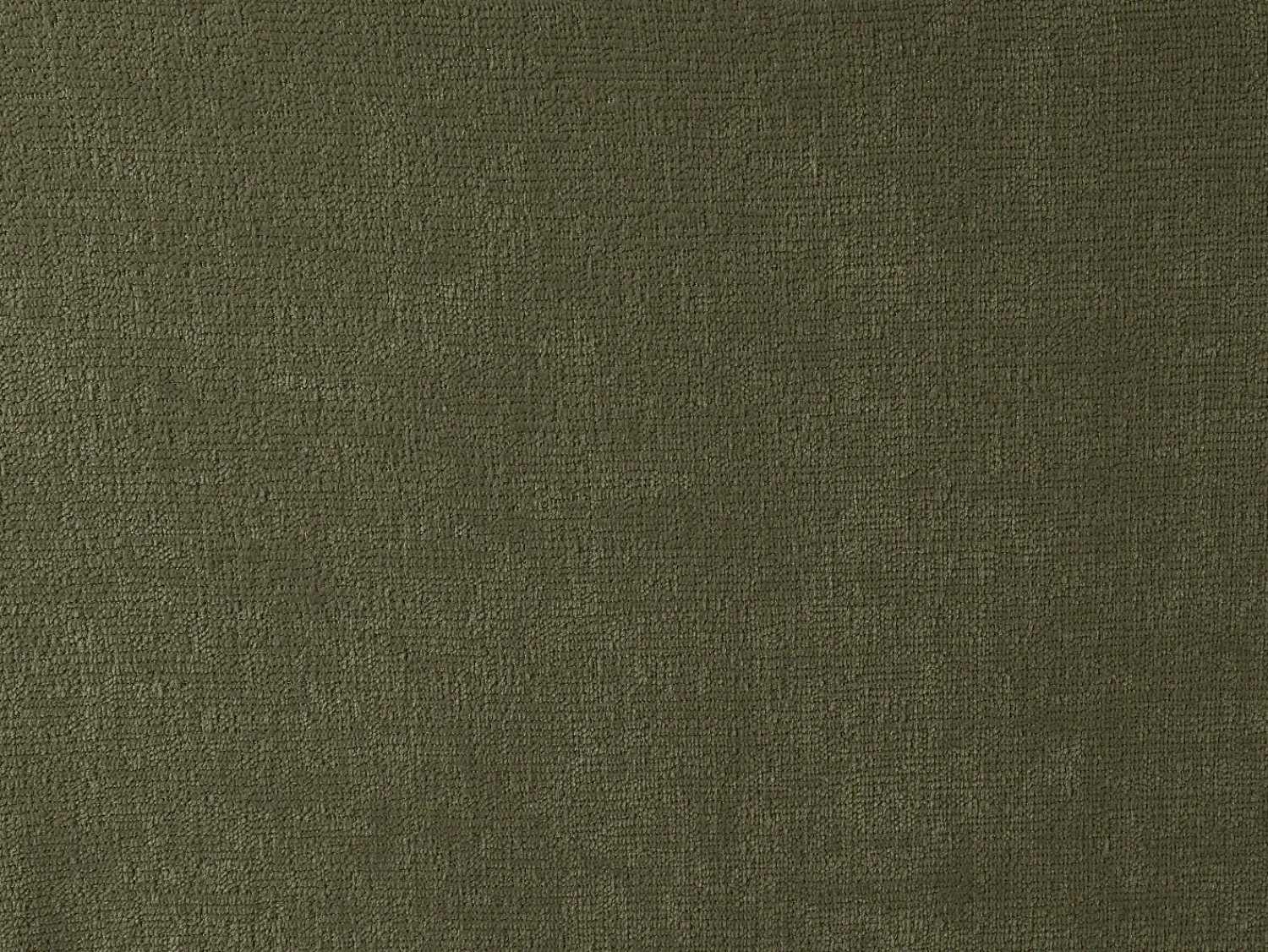Sofá|Vente-unique Sofá de canto direito tecido chenille cor verde 5 lugares MALIADA Caqui