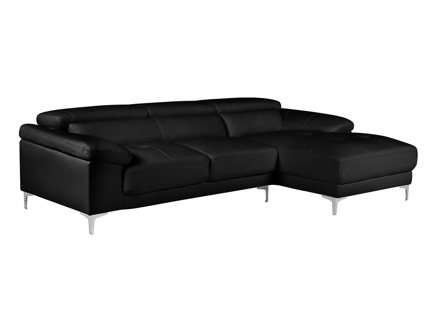 LINEA SOFA Sofá de canto em pele - Canto direito - SOLANGE^ Sofá