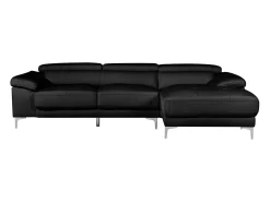 LINEA SOFA Sofá de canto em pele - Canto direito - SOLANGE^ Sofá