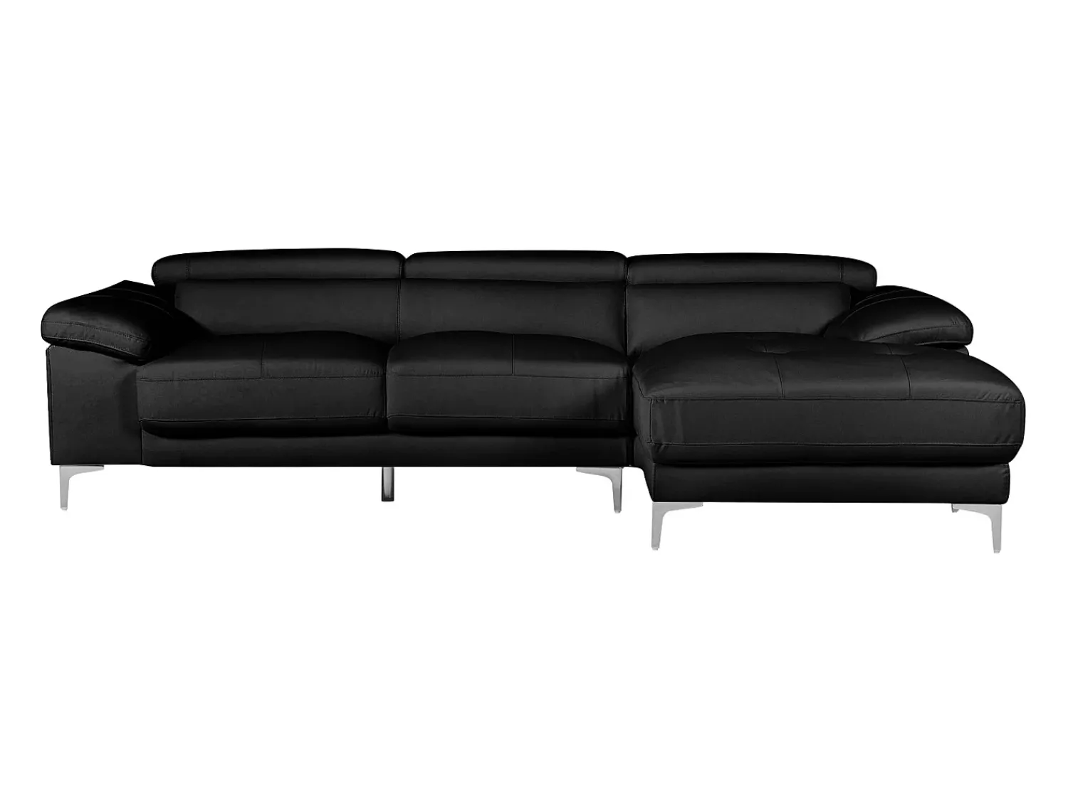LINEA SOFA Sofá de canto em pele - Canto direito - SOLANGE^ Sofá