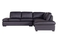 LINEA SOFA Sofá de canto em pele - canto direito - ONYX II^ Sofá