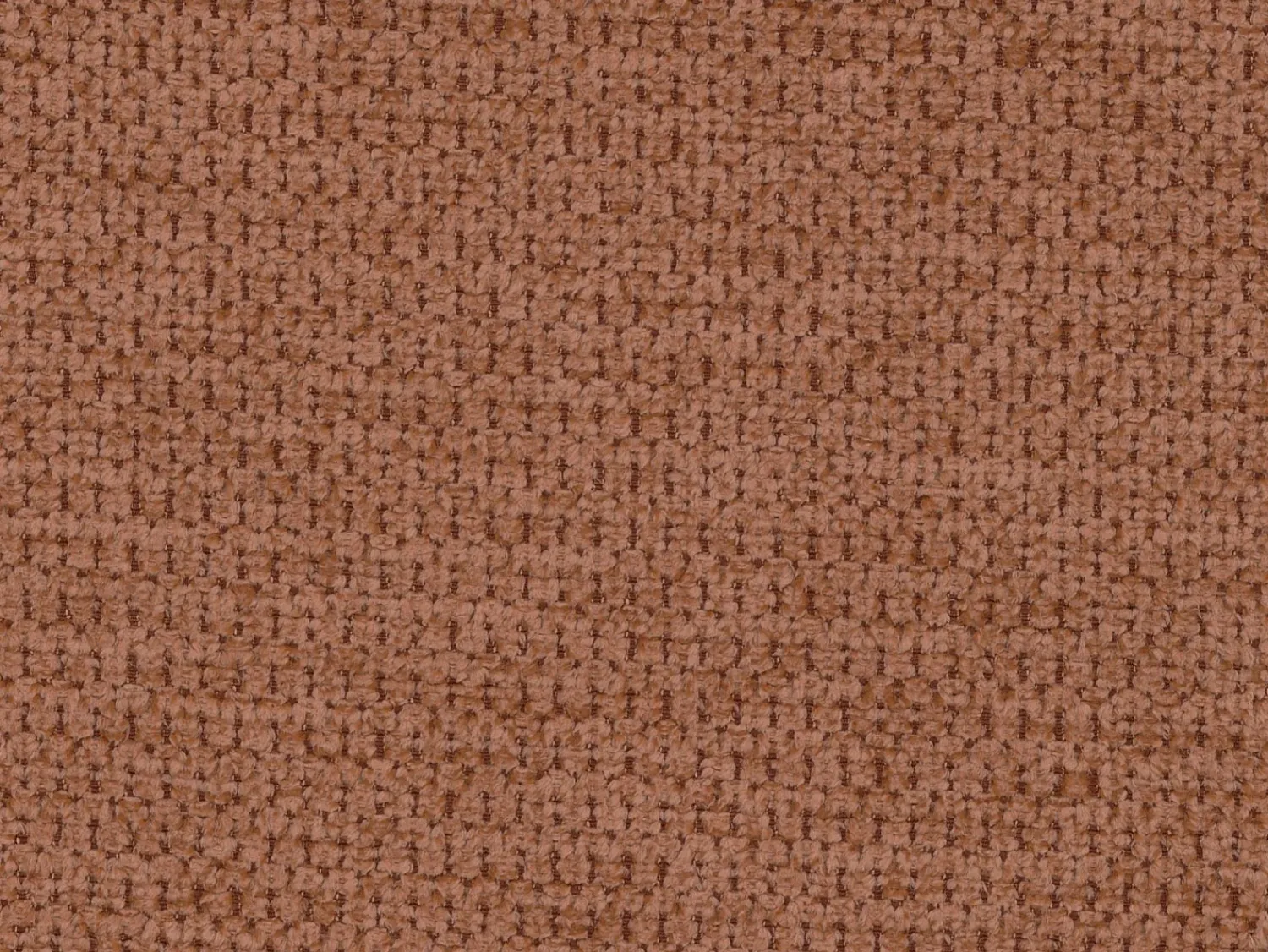 Best Vente-unique Sofá de canto esquerdo convertível tecido texturizado AMELIA Terracota
