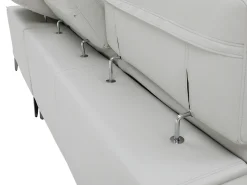 Sofá*LINEA SOFA Sofá de canto esquerdo em pele de búfalo ANDOR Bege
