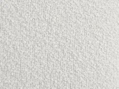 Clearance Vente-unique Sofá de canto esquerdo em tecido bouclé marfim LERICI de Pascal Morabito Branco