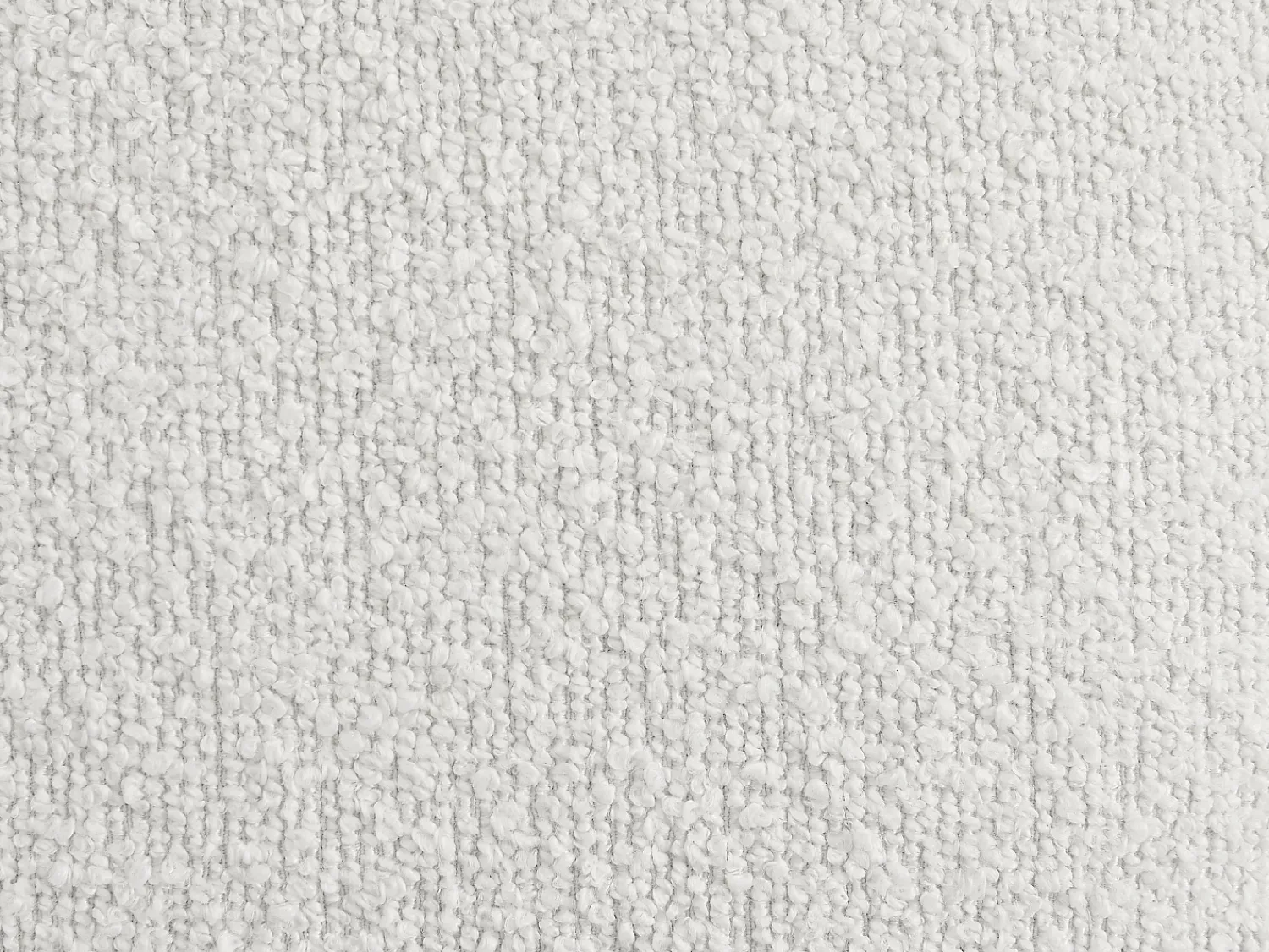 Clearance Vente-unique Sofá de canto esquerdo em tecido bouclé marfim LERICI de Pascal Morabito Branco