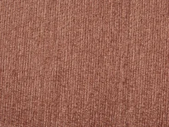 Hot Vente-unique Sofá de canto esquerdo em veludo texturizado cor LOUSADO Terracota