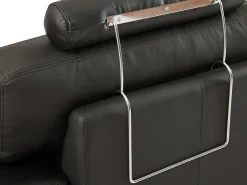 LINEA SOFA Sofá de canto esquerdo pele de qualidade superior METROPOLITAN II^ Sofá