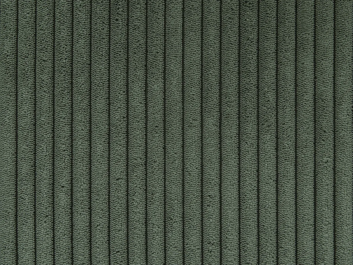 Sofá*Vente-unique Sofá de canto grande panorâmico veludo canelado SPERONE de Pascal Morabito Verde