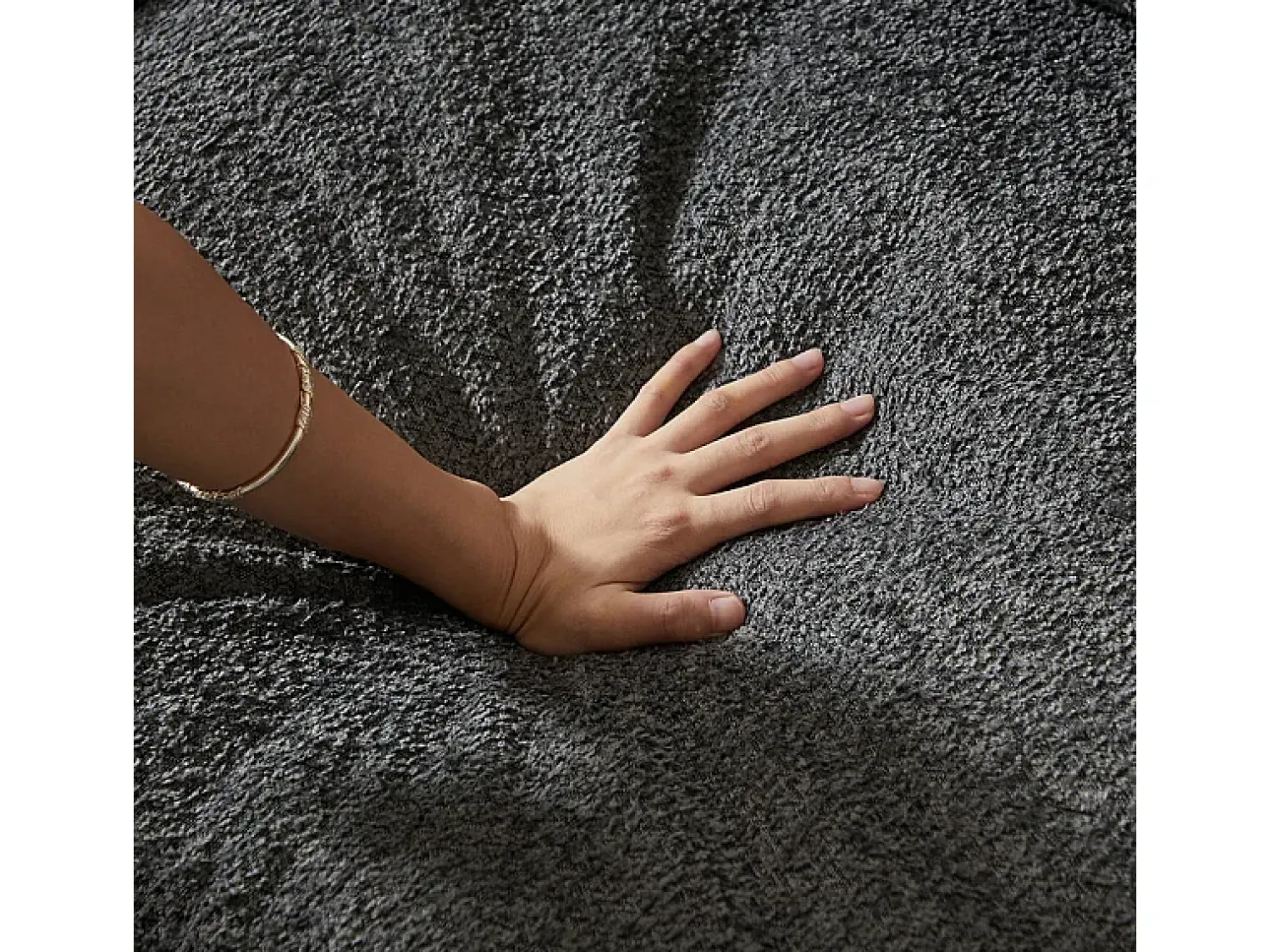 Sofá|DripeX Sofá de Canto Modular 3 Lugares, com Chaise Longue Curva Reversível, 3 Almofadas e Almofadas Cervicais, Tecido Chenille, Cinza Cinzento