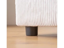 Concept-Usine Sofá de canto modular em veludo cotelê 3 lugares - Confortável e elegante^ Sofá