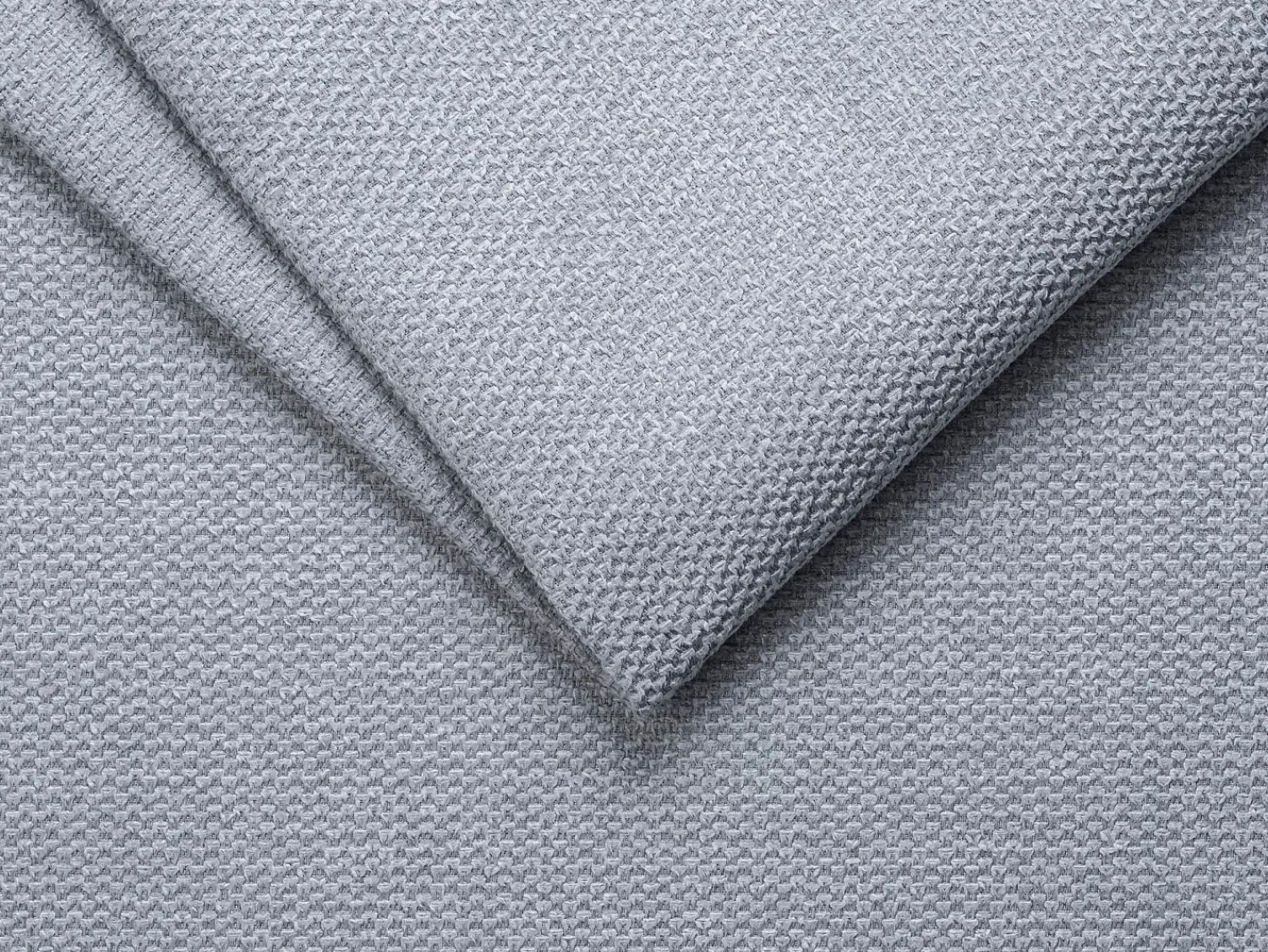 Sofá|Vente-unique Sofá de canto reversível convertível abertura rápida tecido - 140 cm - 22 cm - CALITO Cinzento