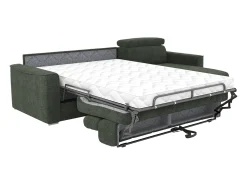 Vente-unique Sofá de canto reversível conversível abertura rápida em tecido - Cama de 160 cm VIZIR^ Sofá