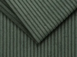 Sofá|Vente-unique Sofá de canto reversível convertível abertura rápida veludo canelado verde 140 cm 14 cm CALITO Verde pinho