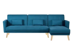Sofá|Concept-Usine Sofá de canto reversível e conversível pato GRACE Escandinavo Moderno Azul
