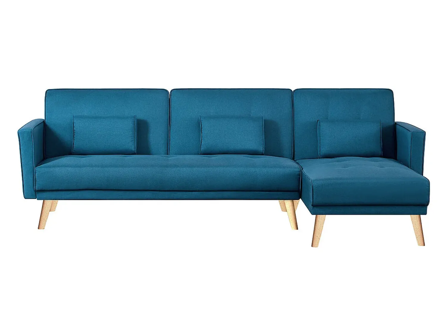 Sofá|Concept-Usine Sofá de canto reversível e conversível pato GRACE Escandinavo Moderno Azul
